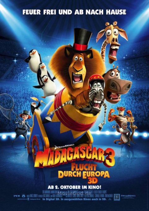 Madagascar 3: Flucht durch Europa (2012)